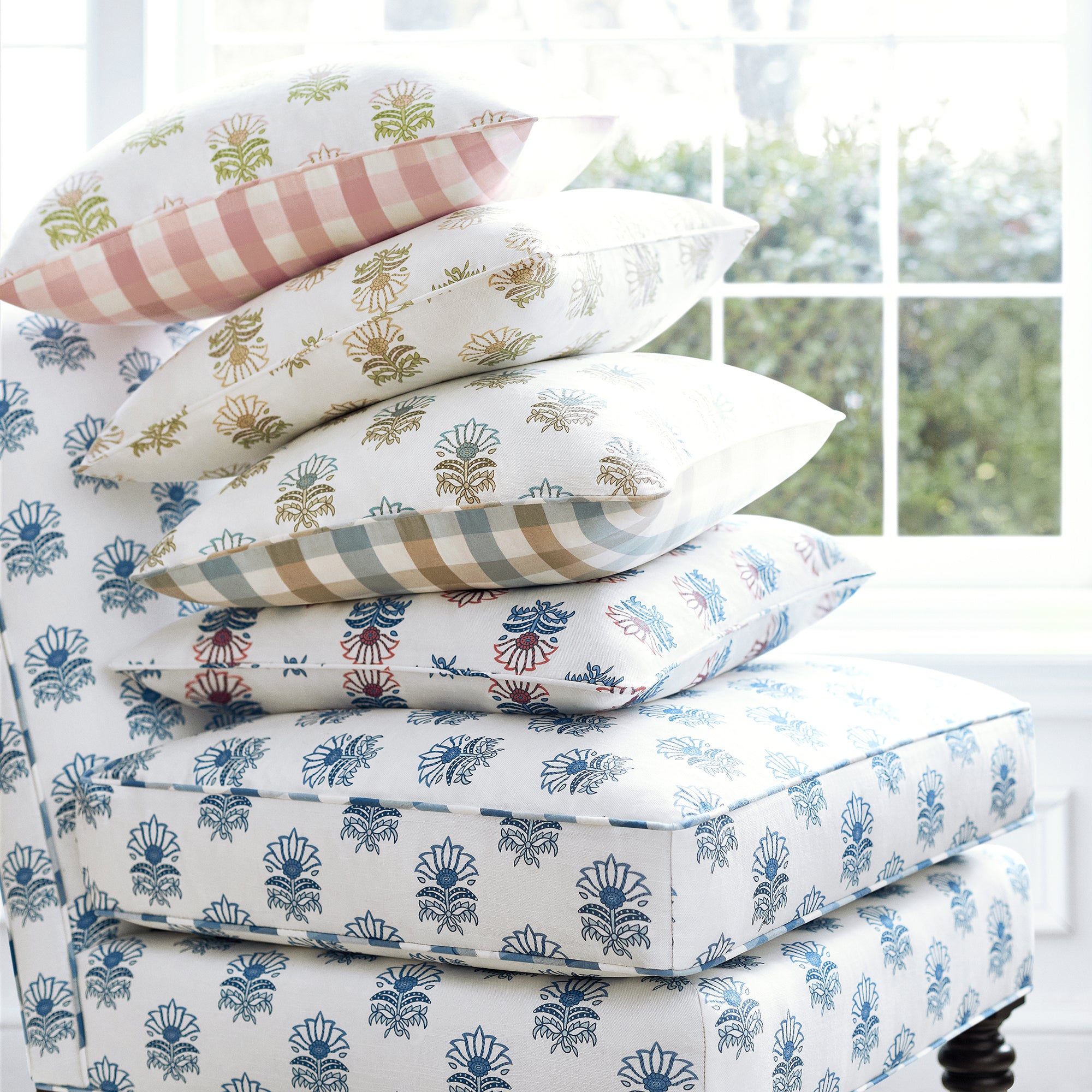 Anna French Milford Blush Fabric