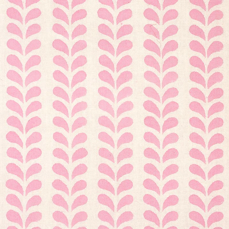 Molly Mahon Bindi Block Print Fabric - Pink