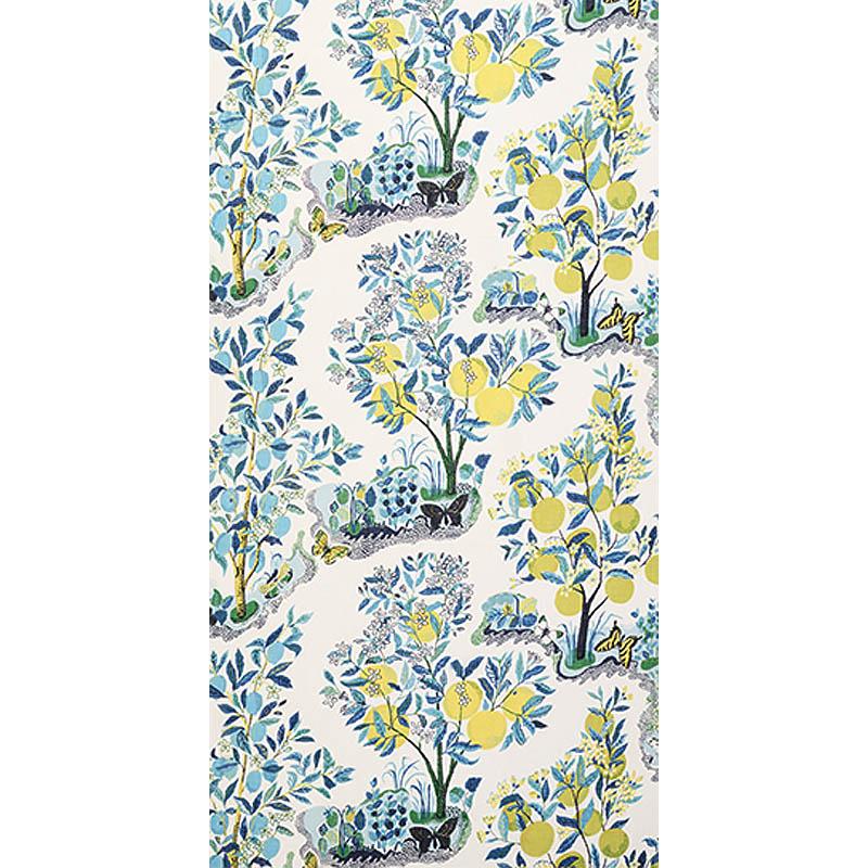 Citrus Garden Sheer Fabric - Primary