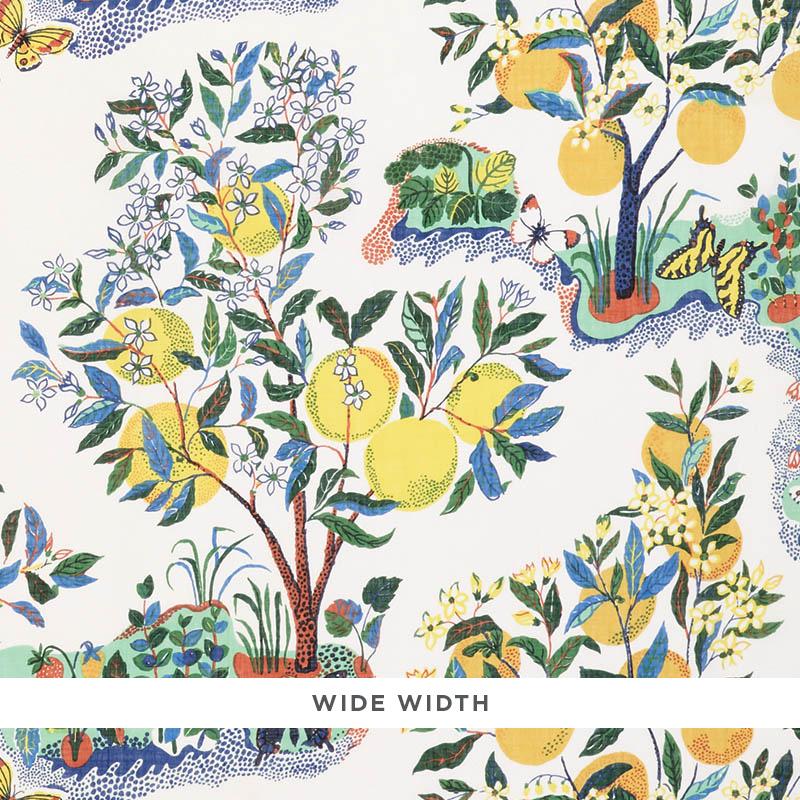 Citrus Garden Sheer Fabric - Primary