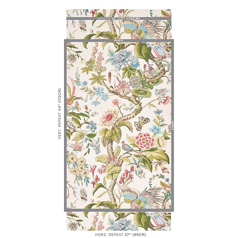 Schumacher Cranley Garden Wallpaper - Document