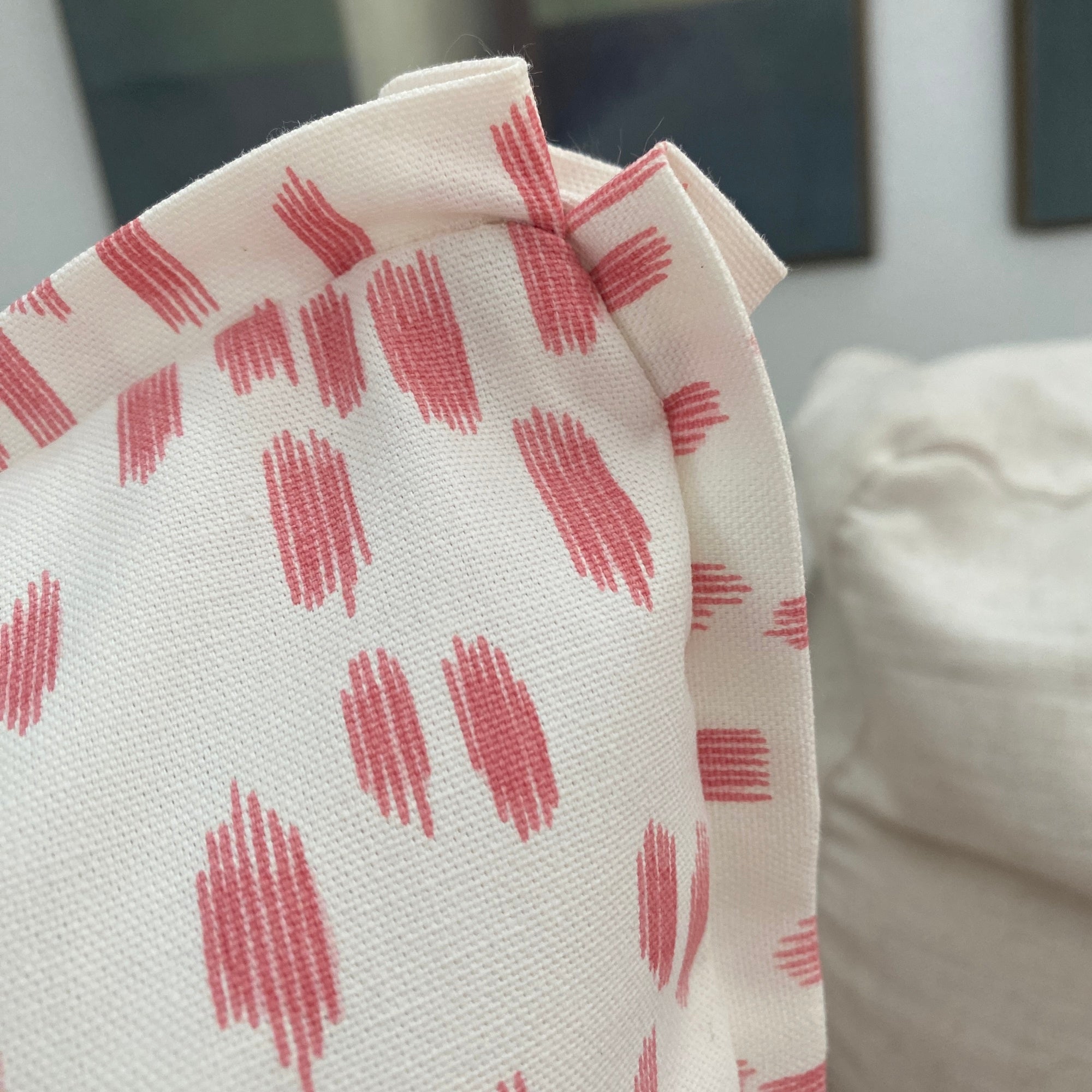 Custom Linen Piping Or Flange For Cotton and Linen Pillow Covers