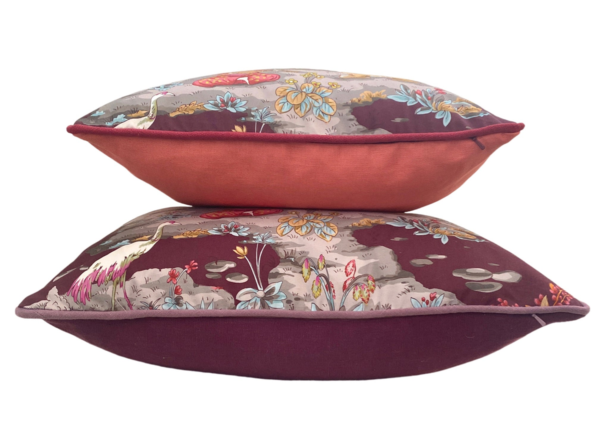 Custom Linen Piping Or Flange For Cotton and Linen Pillow Covers