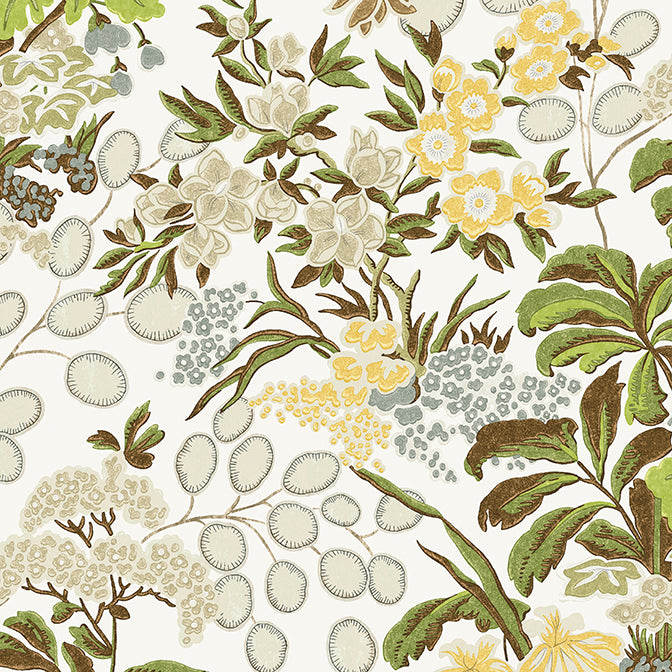 Thibaut Meadow Wallpaper - Green