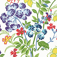 Thibaut Spring Garden Wallpaper - Brights