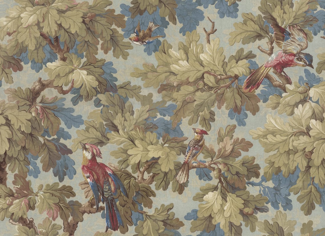 Sandberg Benjamin Wallpaper - Forest Green
