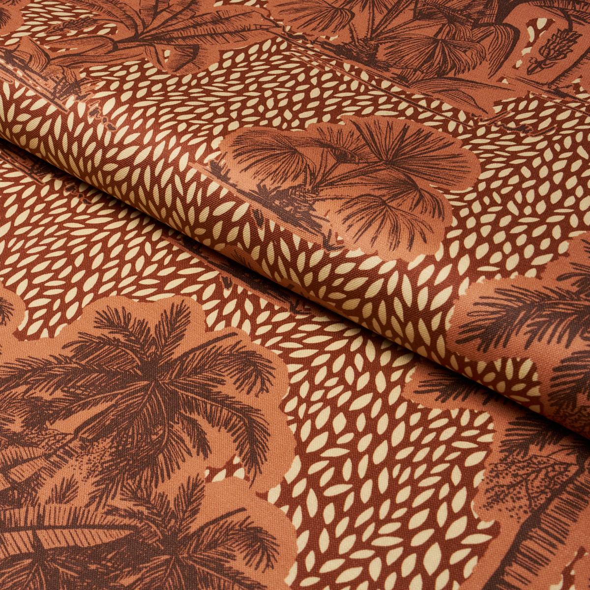 Schumacher Tropical Safari Print Fabric - Sunset in Los Llanos