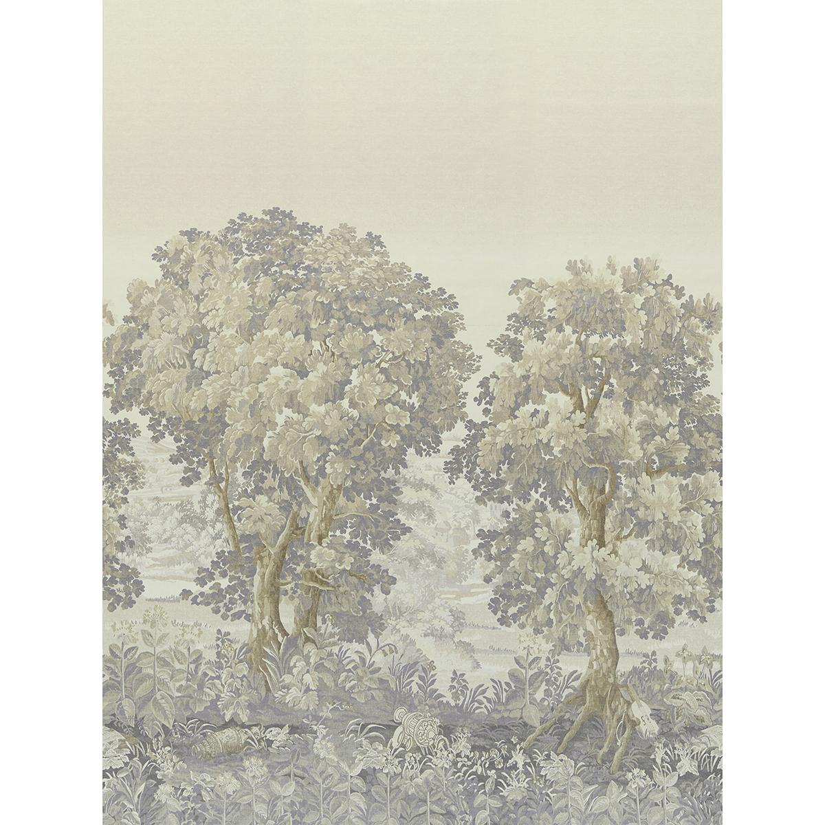 Schumacher La Forêt Wallpaper 3 Panel Set - Oyster Forest