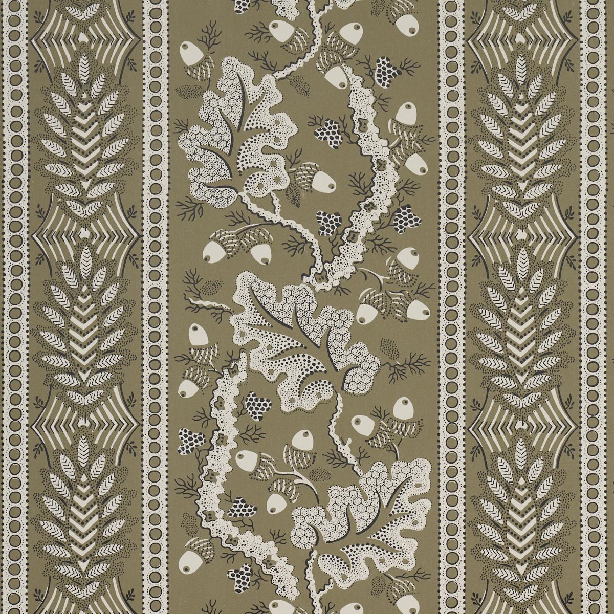 Schumacher Richmond House Wallpaper - Sage