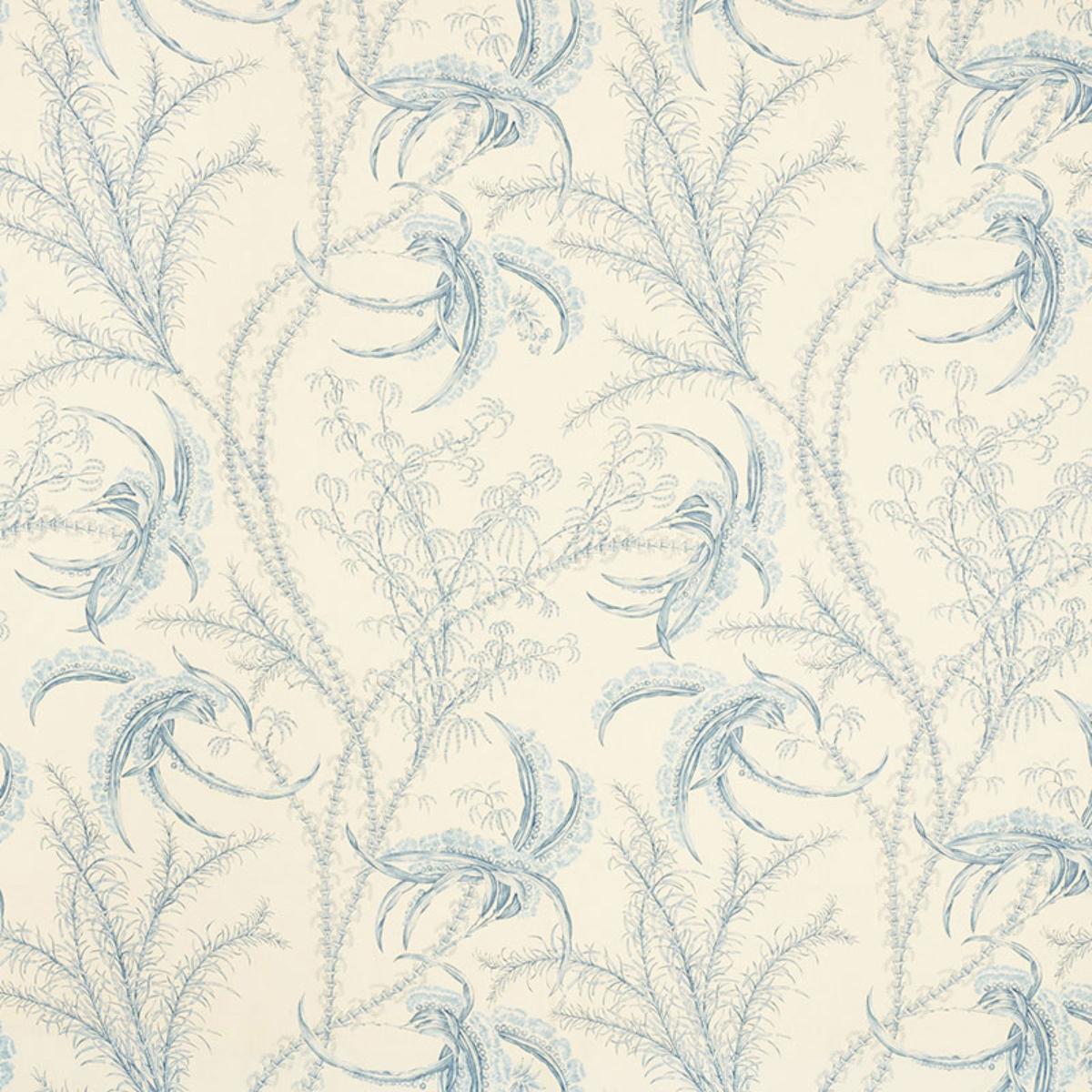 Schumacher Ocean Toile Fabric - Delft