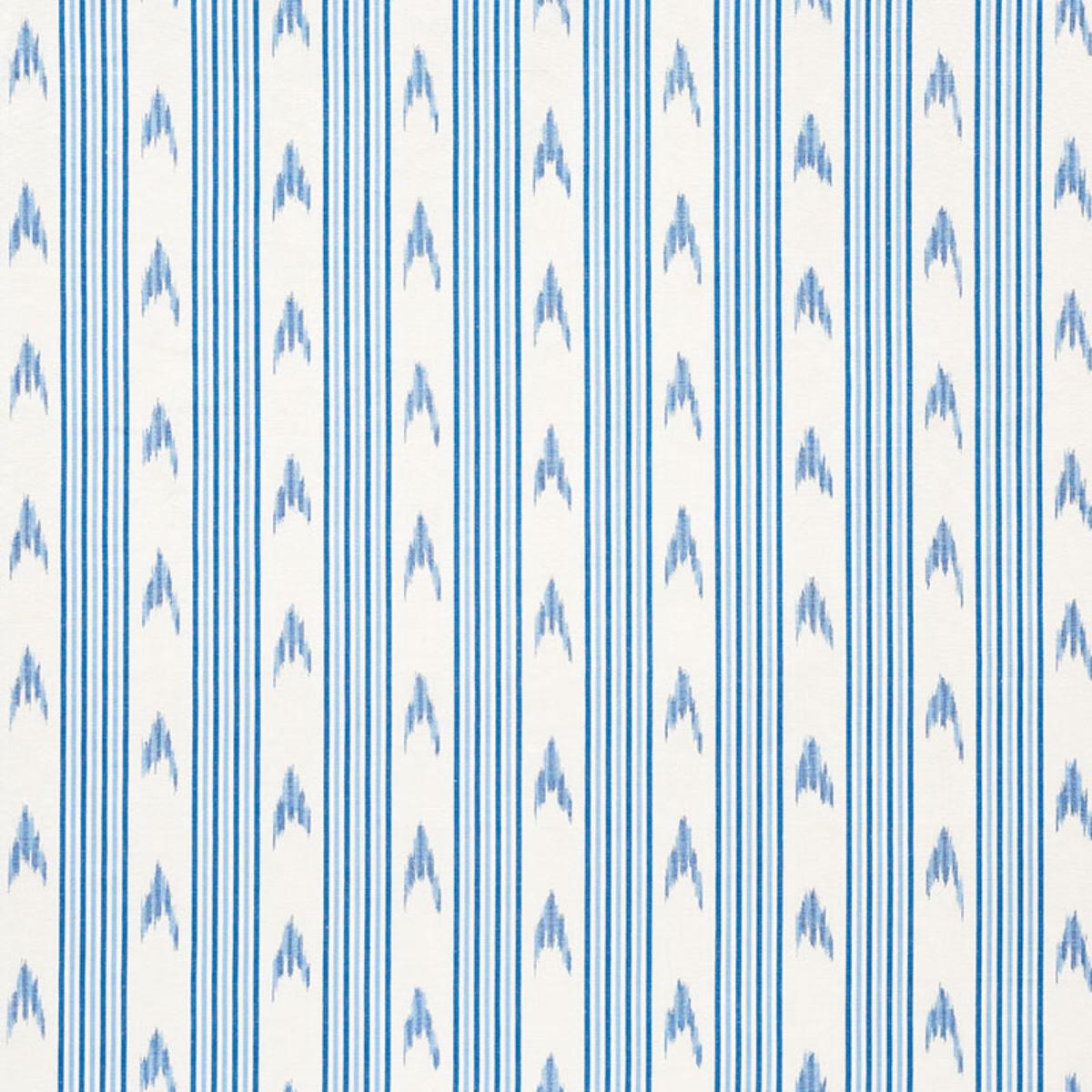 Schumacher Santa Barbara Ikat Fabric - Indigo