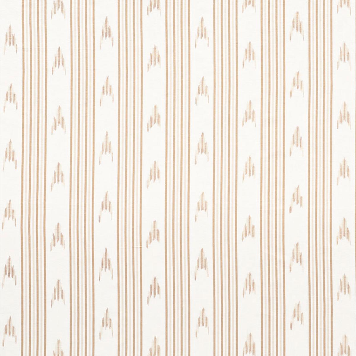 Schumacher Santa Barbara Ikat Fabric - Neutral