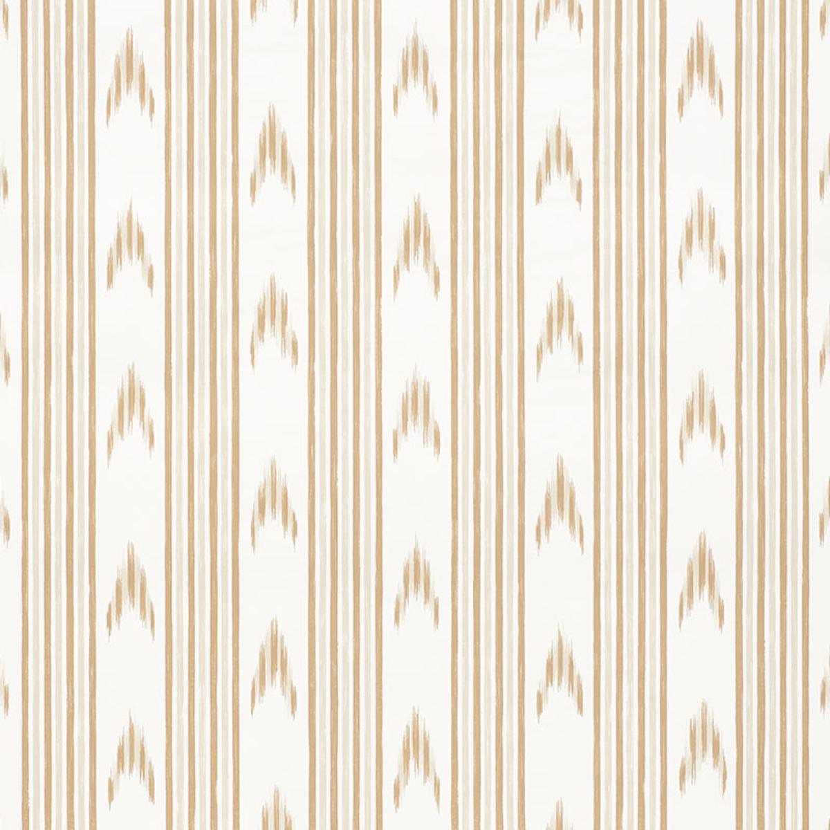 Schumacher Santa Barbara Ikat Wallpaper - Neutral