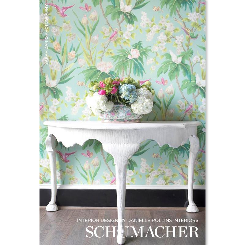 Schumacher Seychelles Wallpaper - Sea