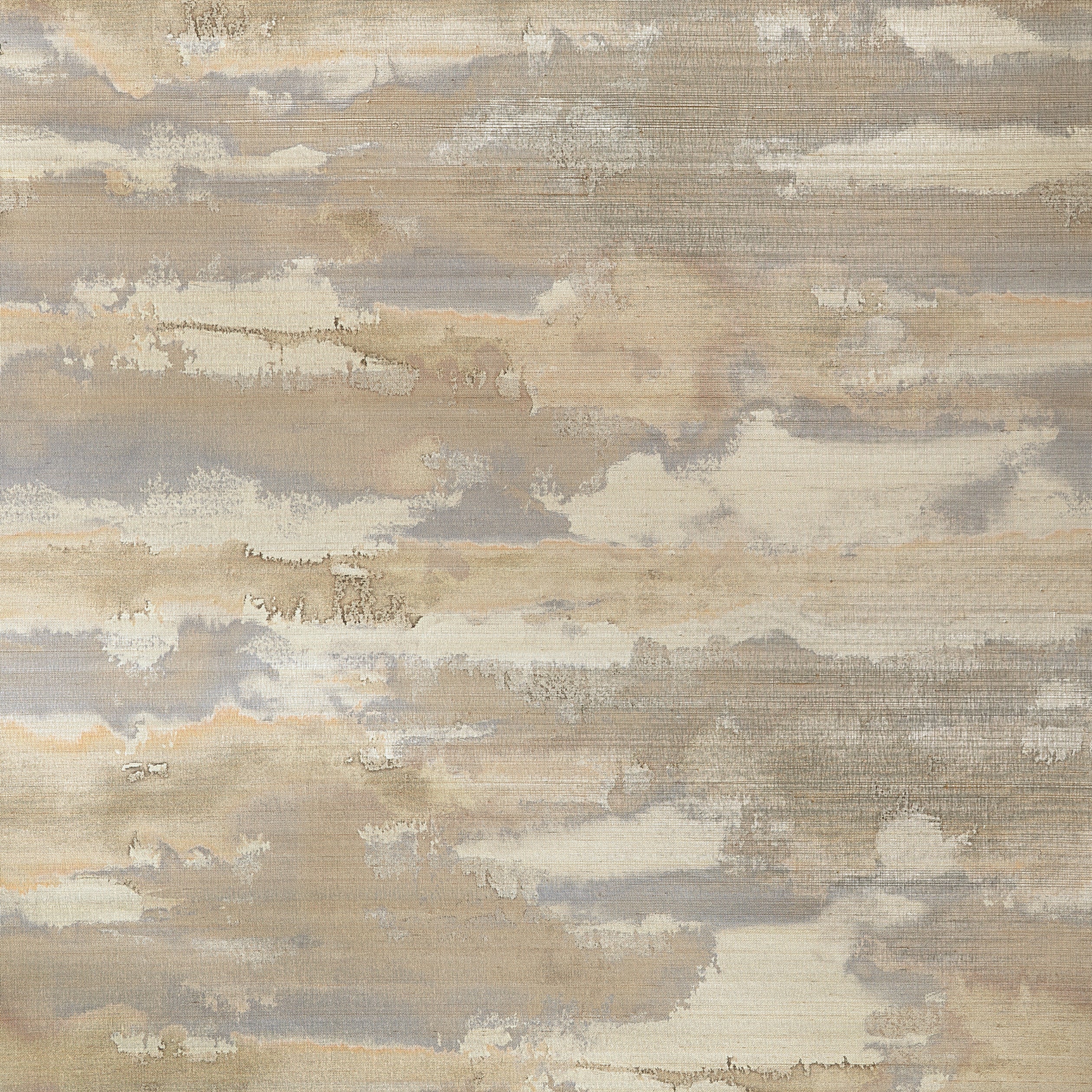 Thibaut Silver Lining Wallpaper - Champagne