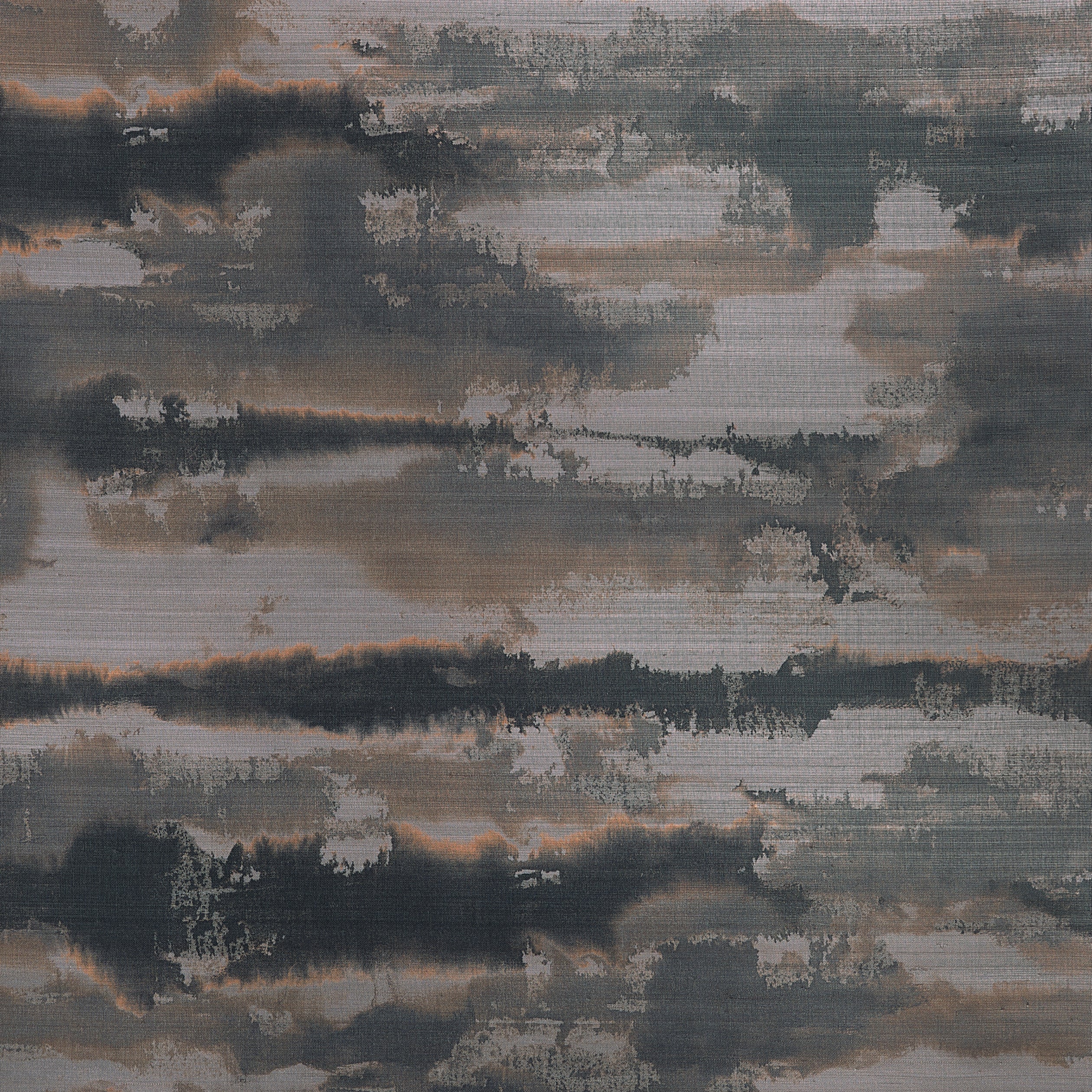 Thibaut Silver Lining Wallpaper - Graphite