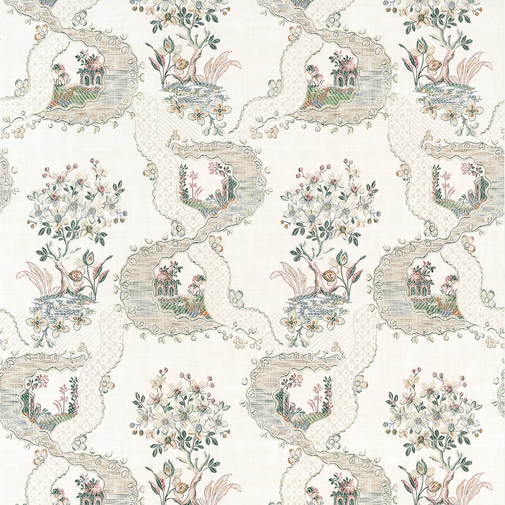 Anna French Antoinette Wallpaper - Beige