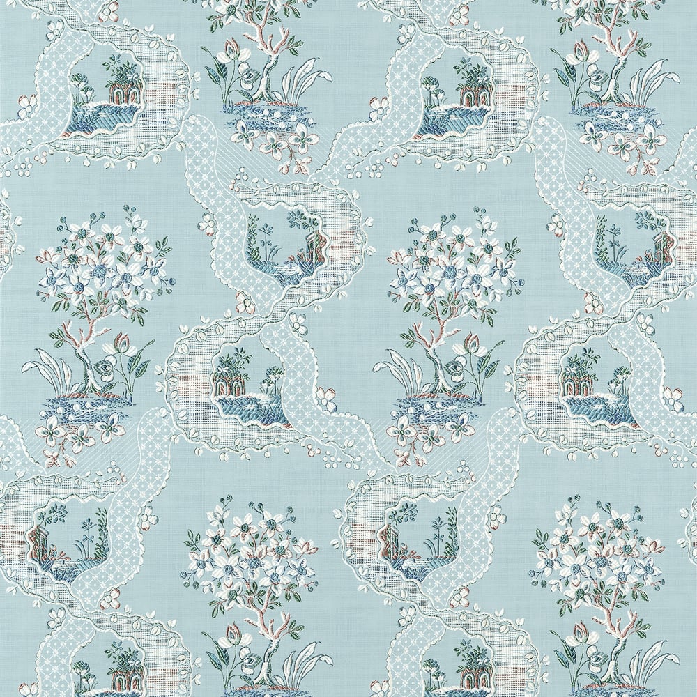 Anna French Antoinette Wallpaper - Blue
