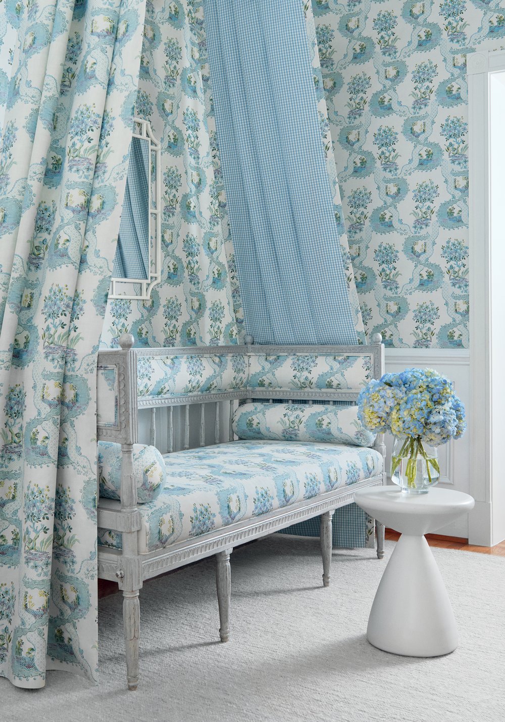 Anna French Antoinette Fabric - Beige