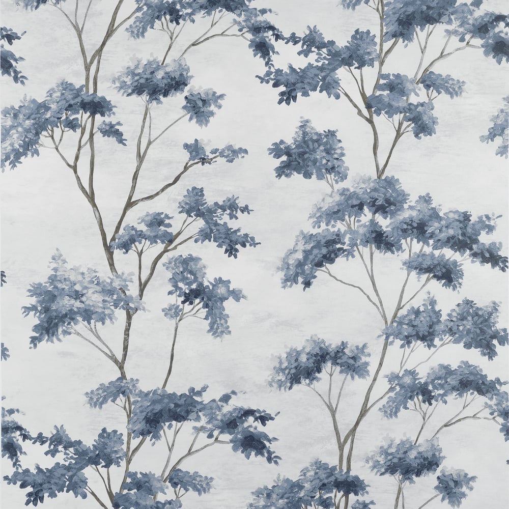 Anna French Dalton Fabric - Grey and Spa Blue