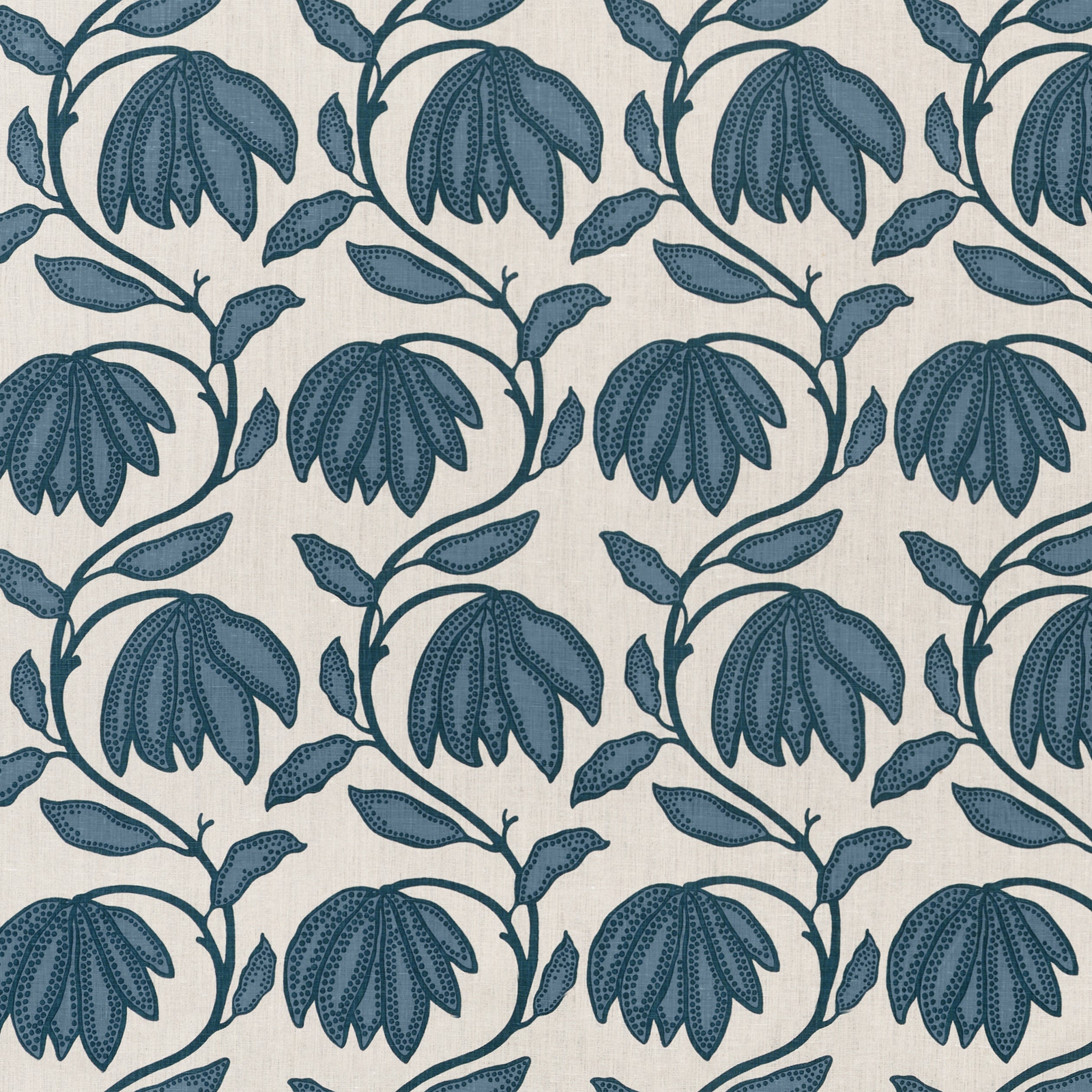 Thibaut Desert Flower Fabric - Mineral