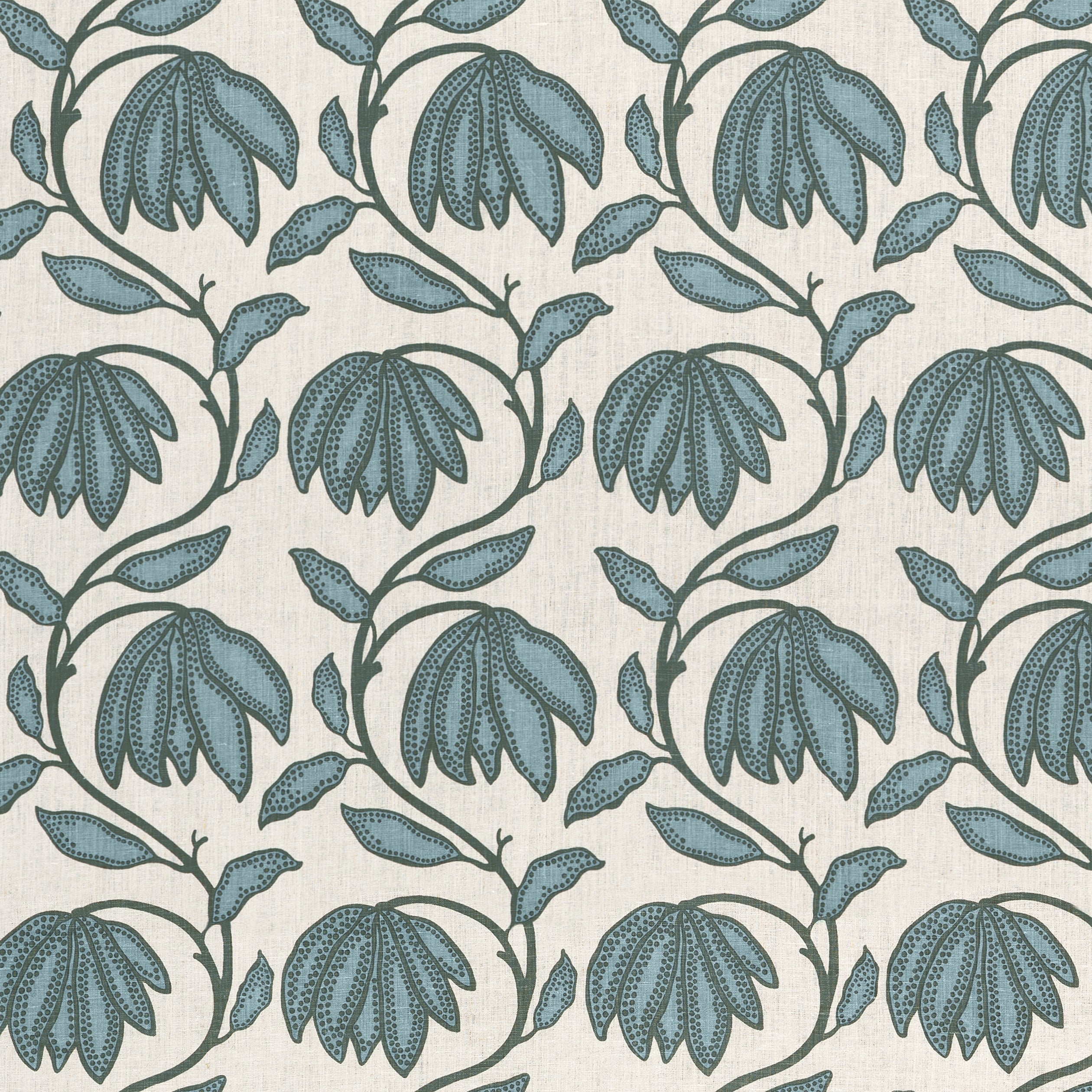 Thibaut Desert Flower Fabric - Wild Sage