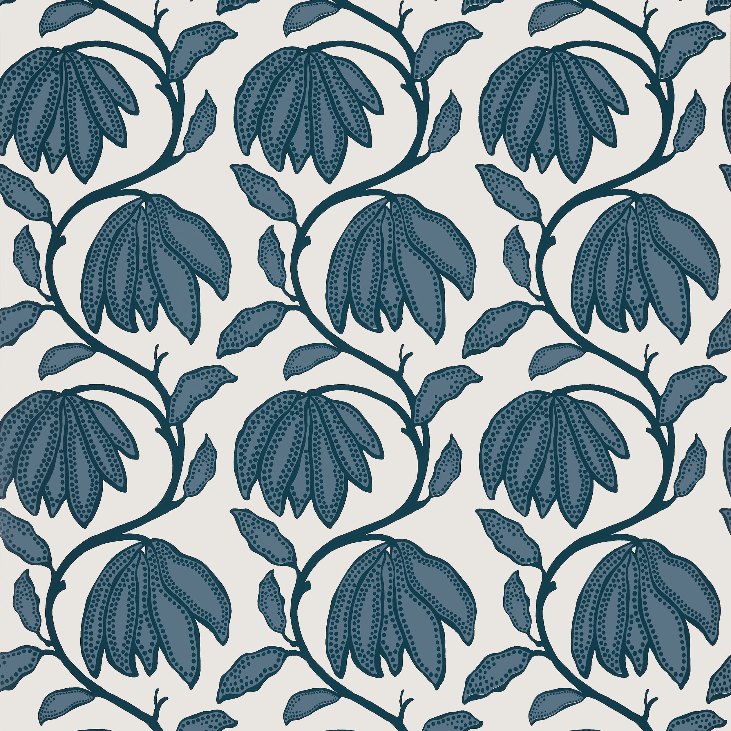 Thibaut Desert Flower Wallpaper - Mineral