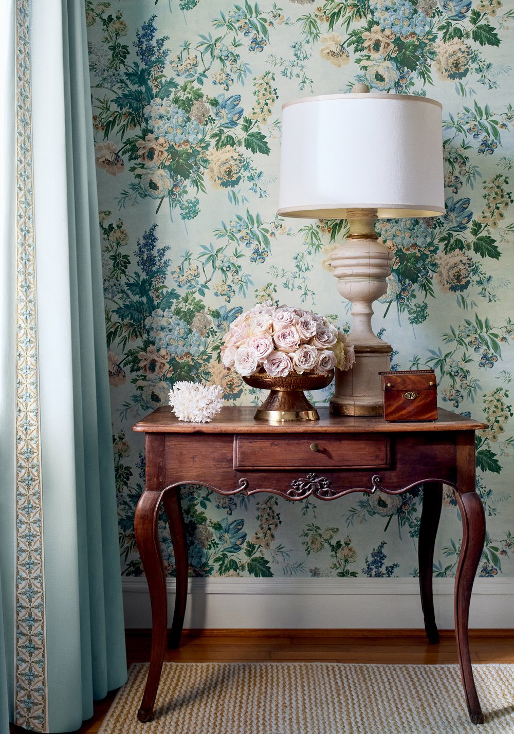 Anna French Garden Club Wallpaper - Blue