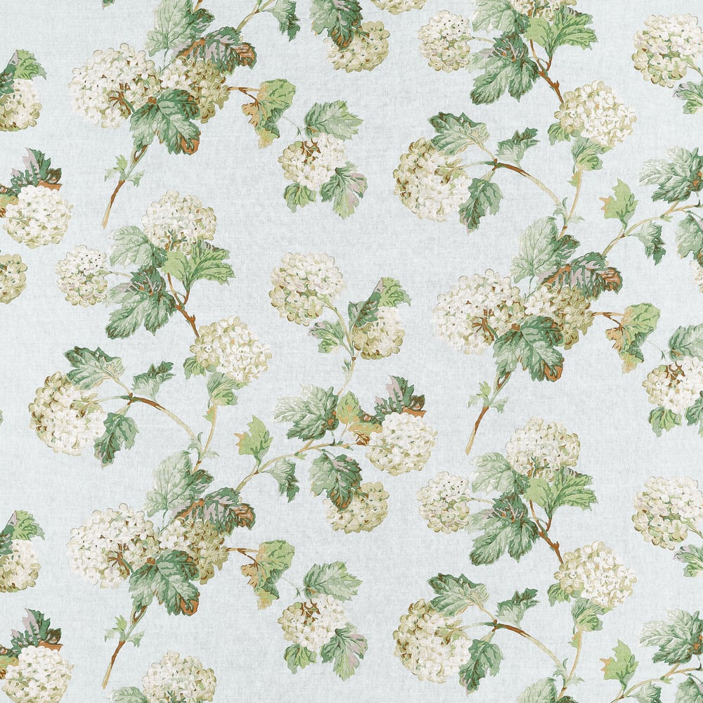 Anna French Sussex Hydrangea Fabric - Soft Blue