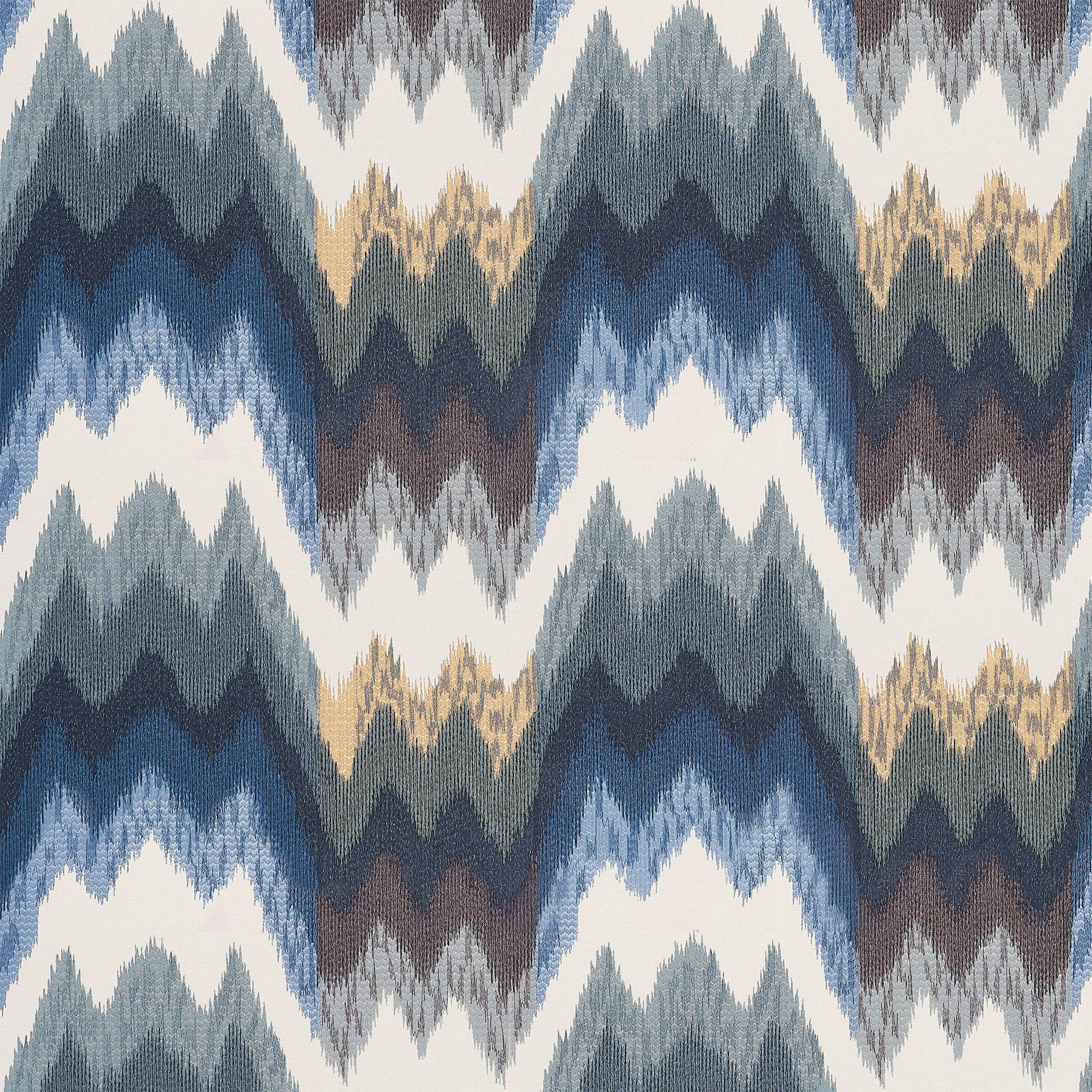 Thibaut Kamut Embroidery Fabric - Winter
