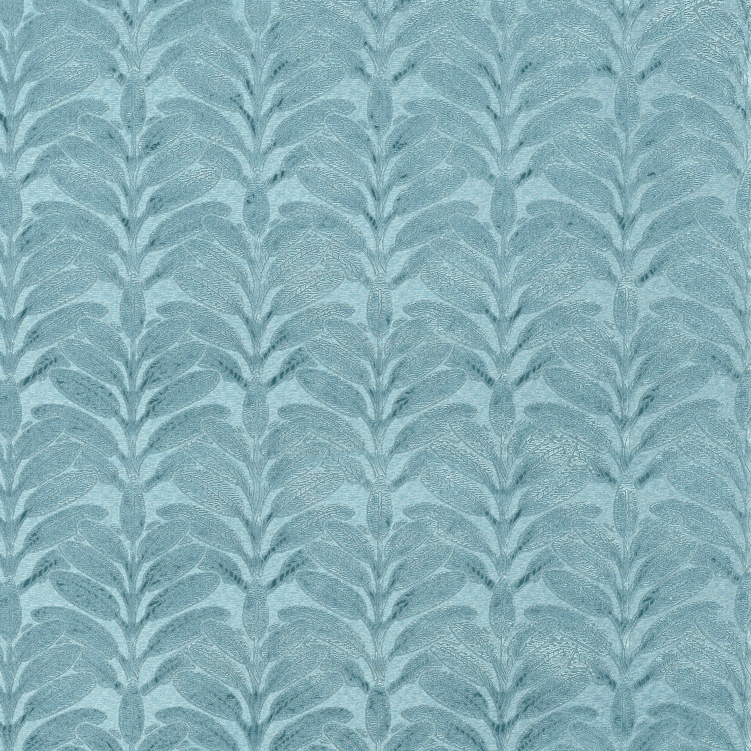 Thibaut Linden Velvet Fabric - Teal