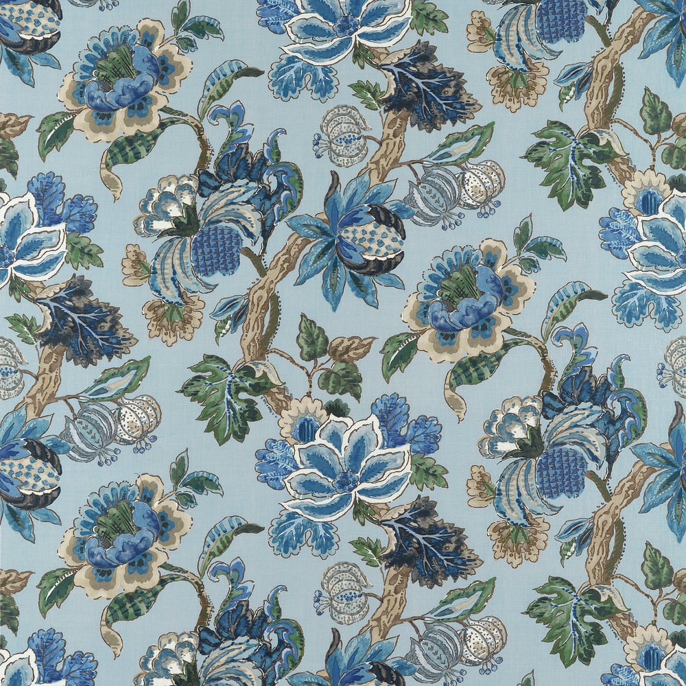 Anna French Stockbridge Fabric - Blue