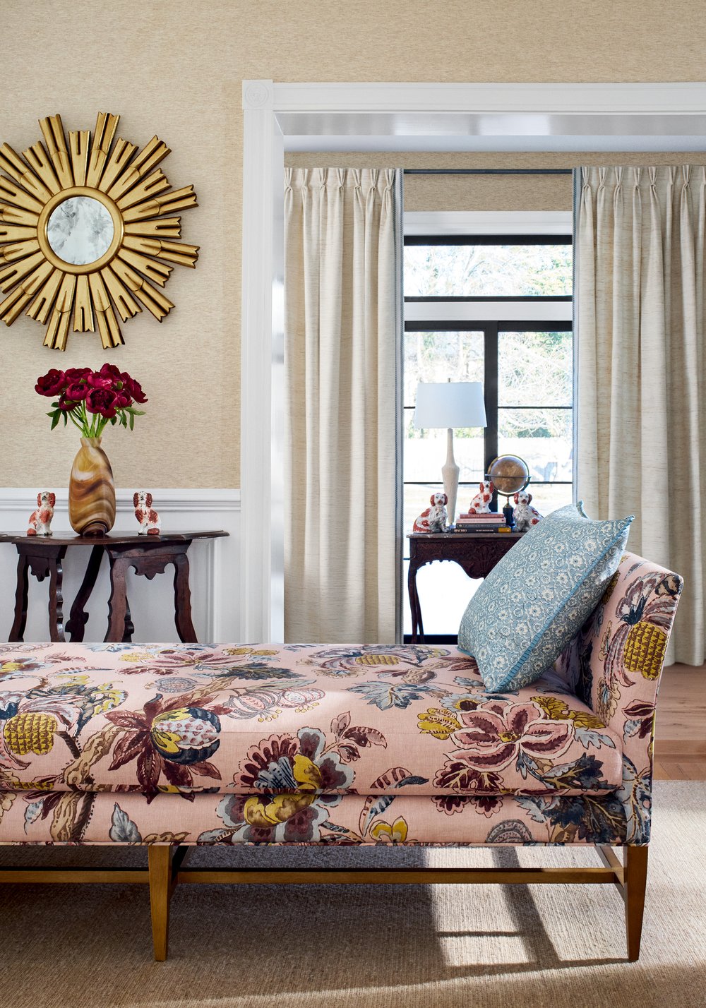 Anna French Stockbridge Fabric - Blush