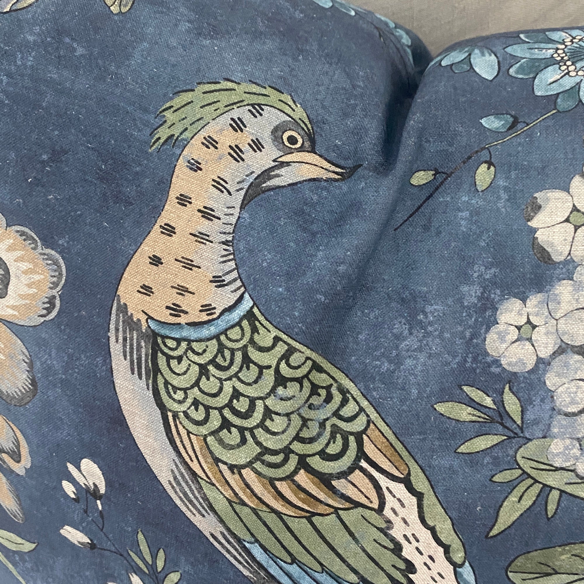 Villeneuve Navy Pillow Cover