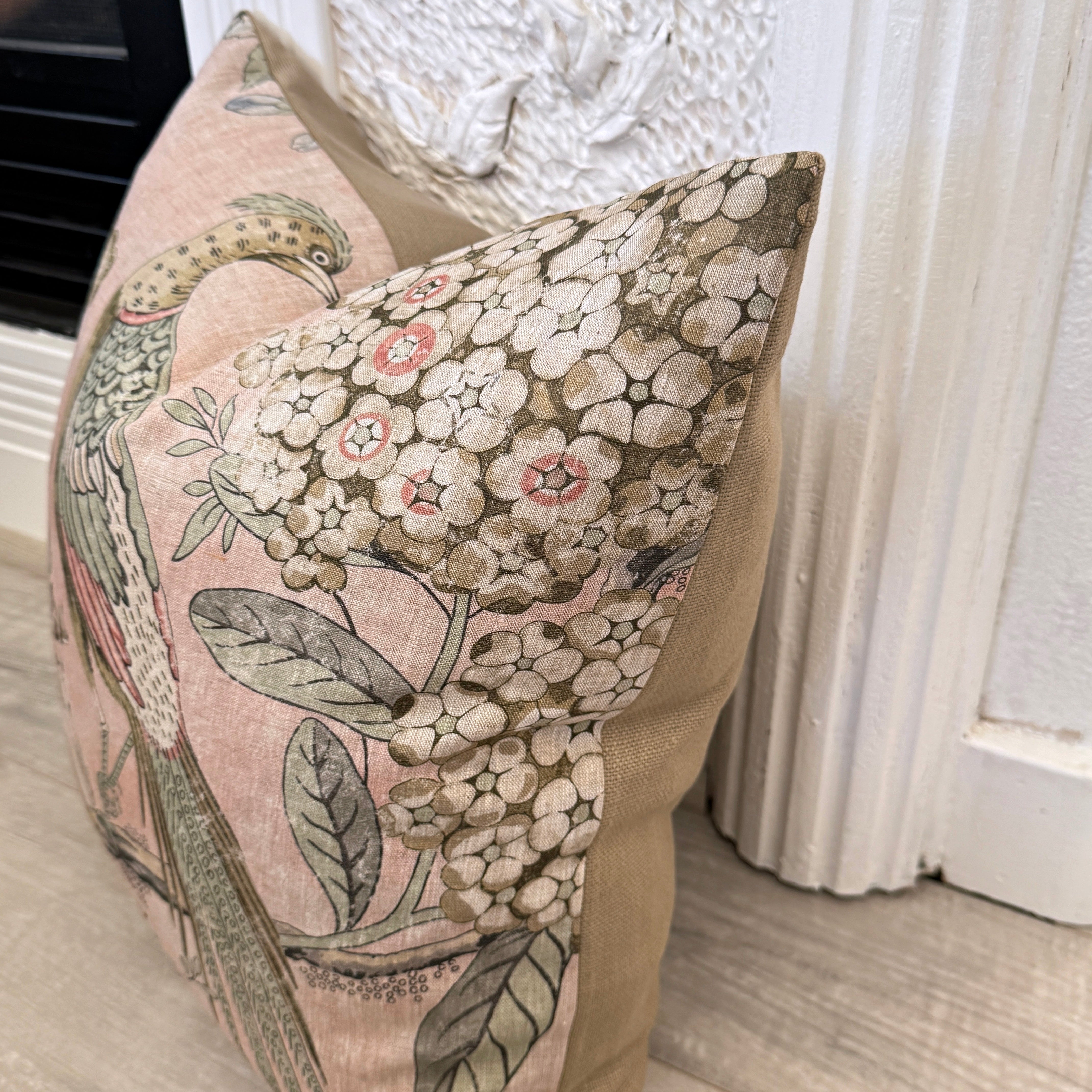 Villeneuve Blush Pillow Cover