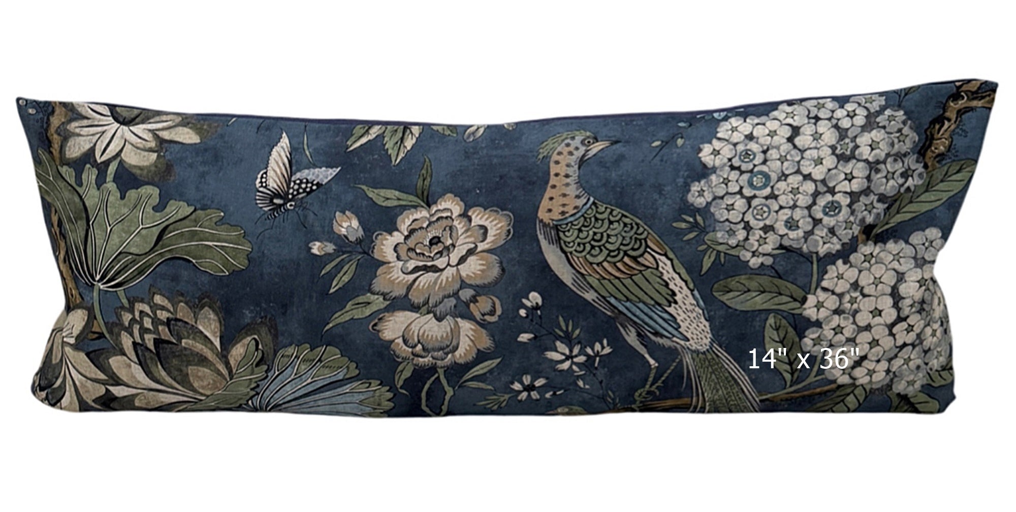 Villeneuve Navy Pillow Cover