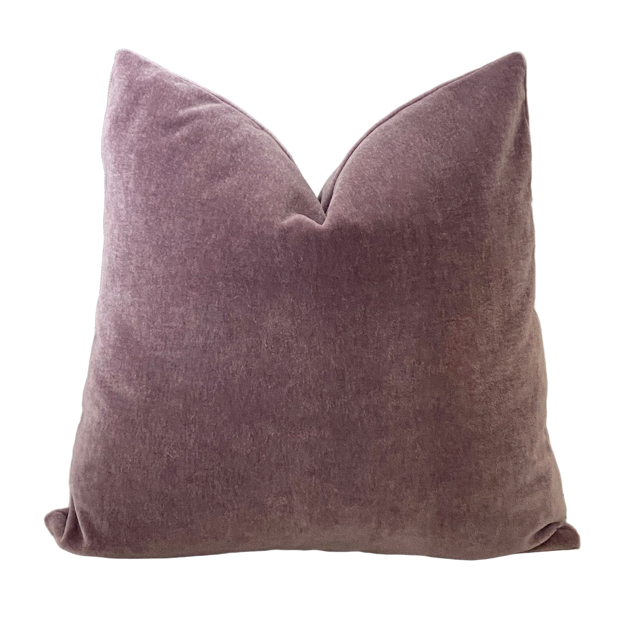 Amethyst Lumbar Mohair Pillow Covers
