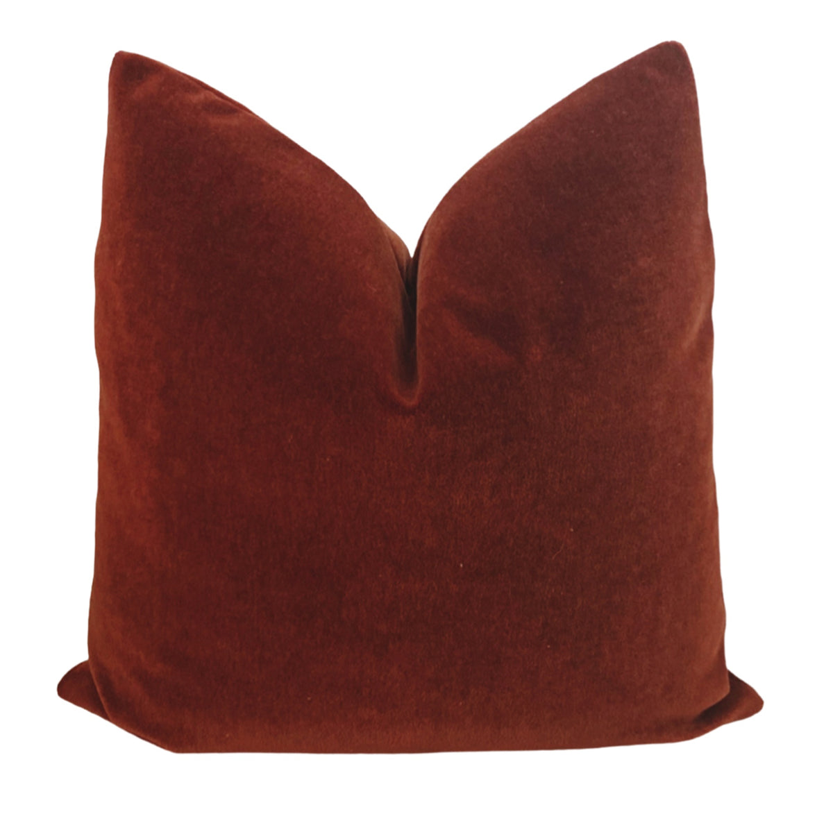 Cinnabar Mohair Pillow Cover