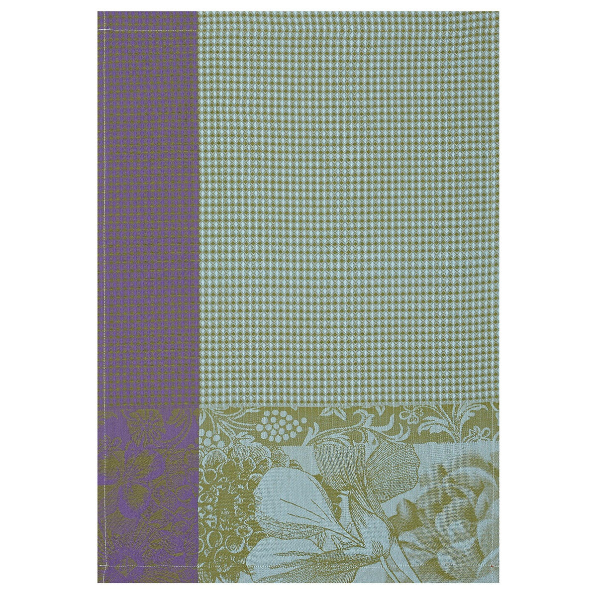 Fleurs A Croquer Hand Towel - Chlorophyll (Green)