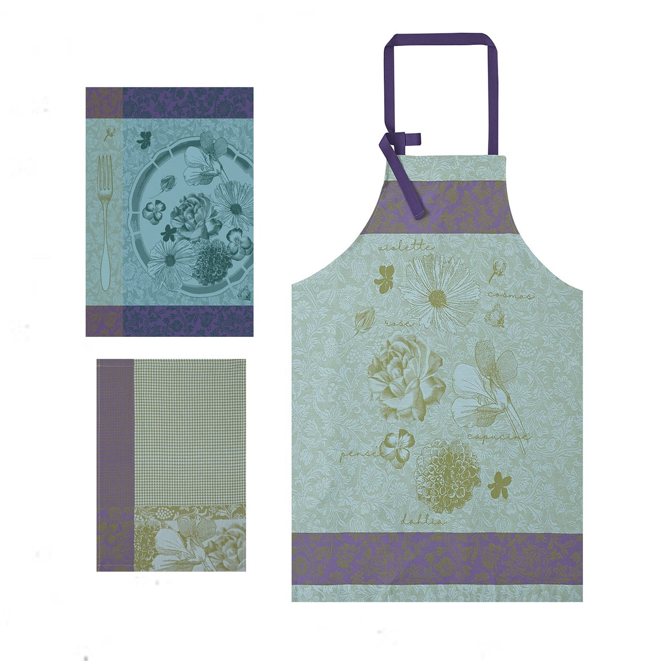 Fleurs Á Croquer Gift Set - Chlorophyll (Green)