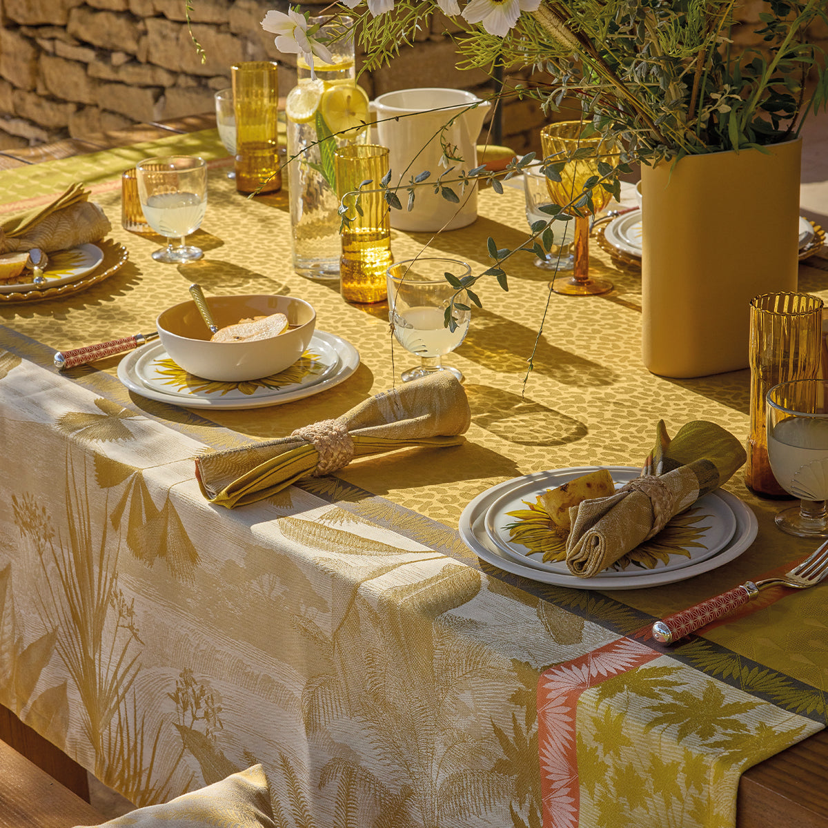 Le Jacquard Français Sinharâja Collection - Fauve (Yellow)