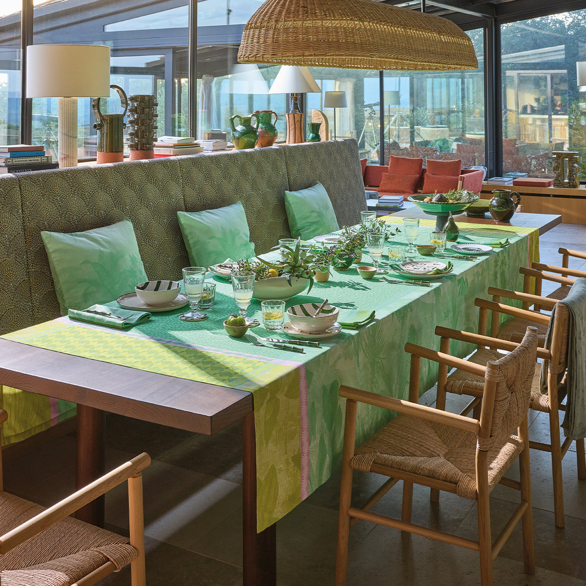 Le Jacquard Français Sinharâja Collection - Jungle (Green)