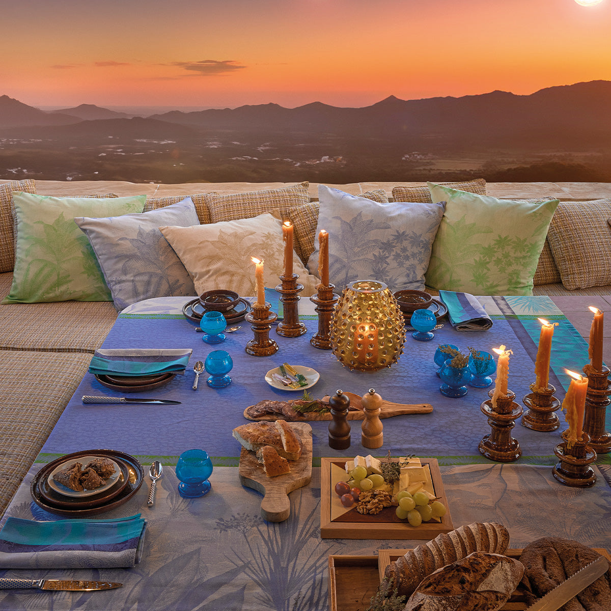 Le Jacquard Français Sinharâja Collection - Océan (Blue)