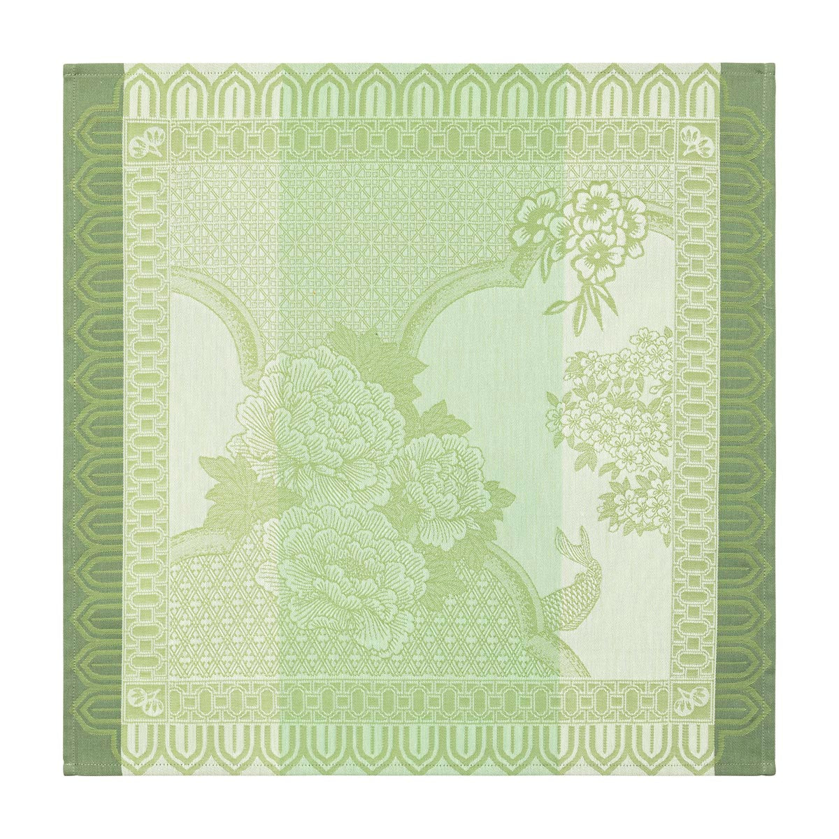 Le Jacquard Français Promenade Impériale Napkins - Jade (Green)