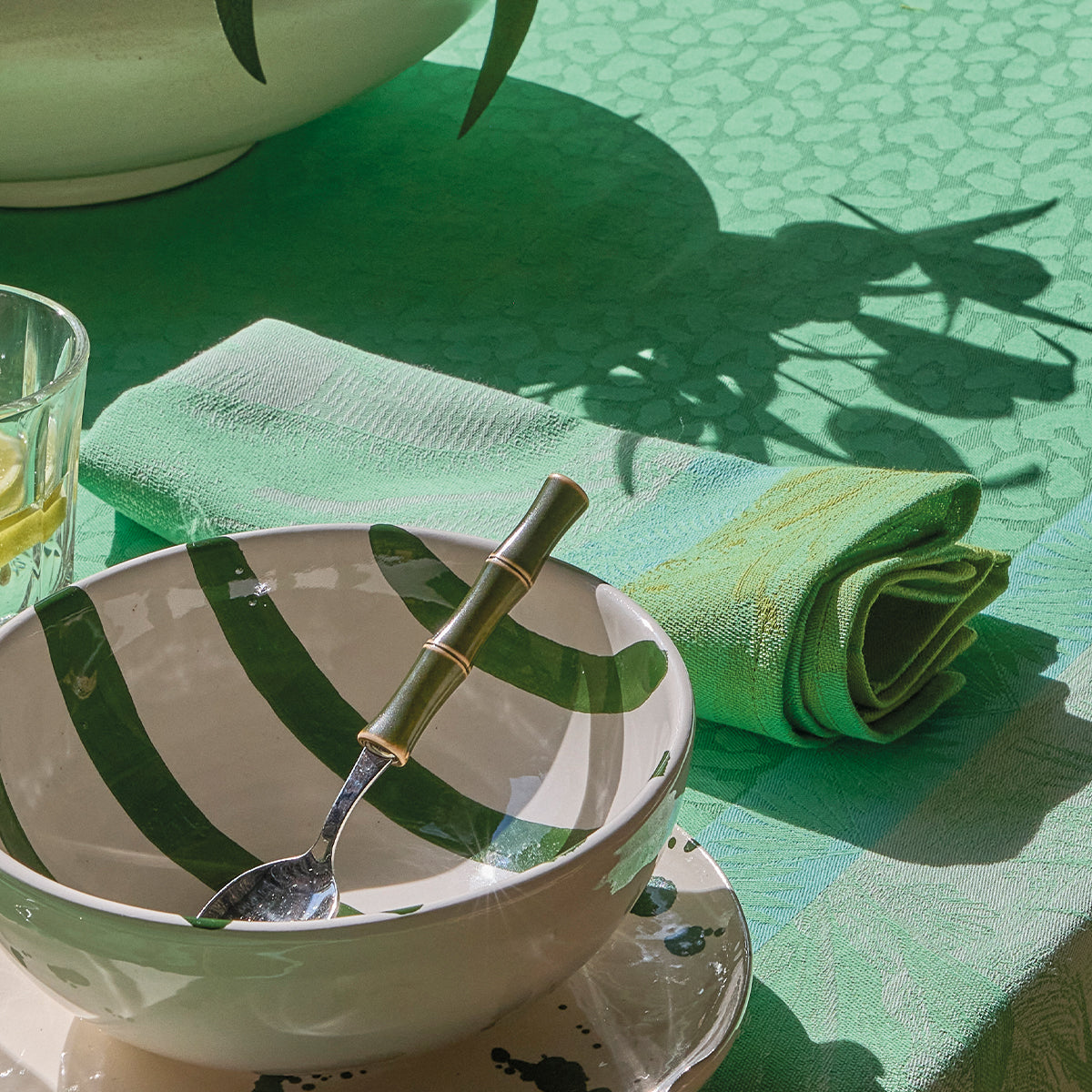 Le Jacquard Français Sinharâja Napkins - Jungle (Green)