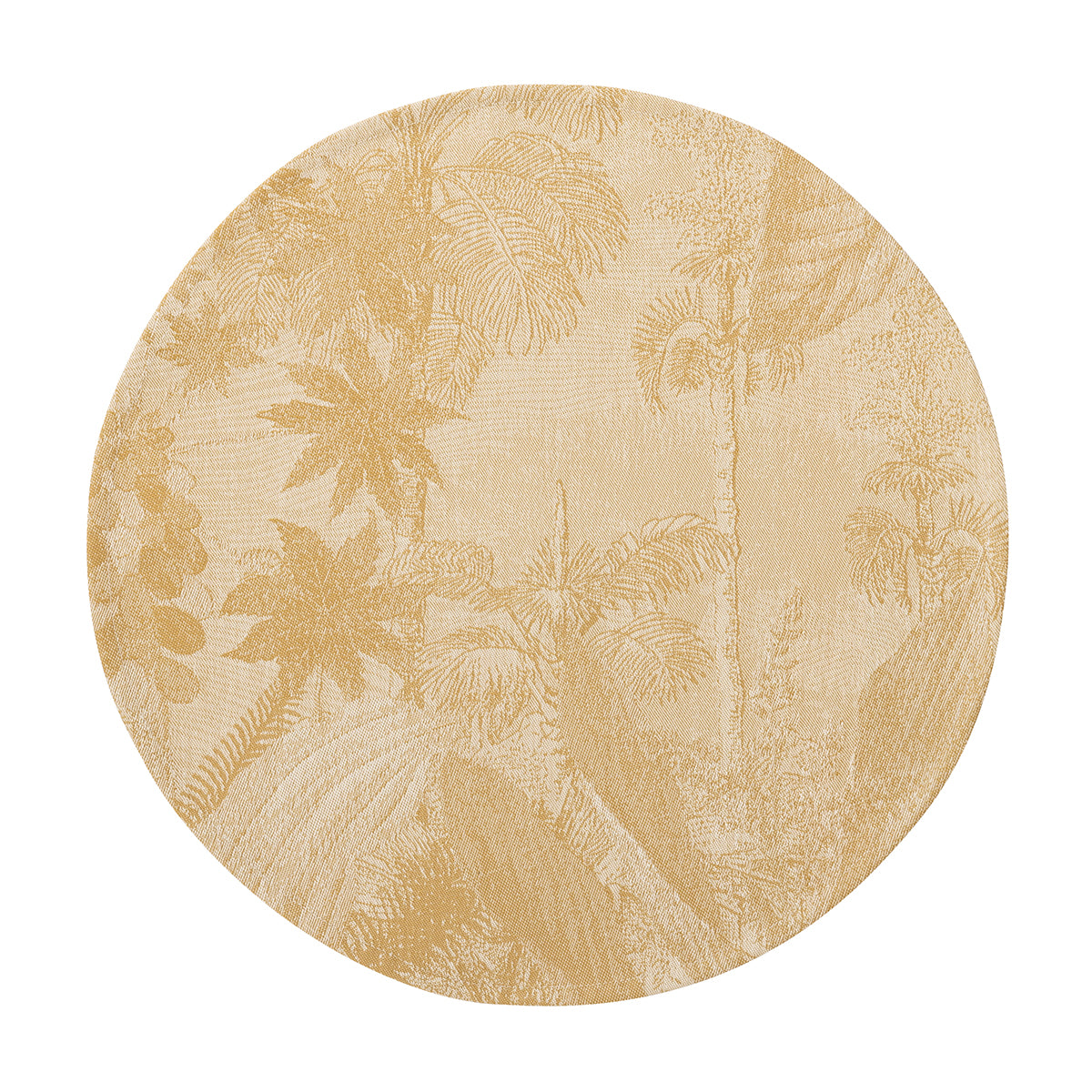 Le Jacquard Français Sinharâja Placemats - Fauve (Yellow)