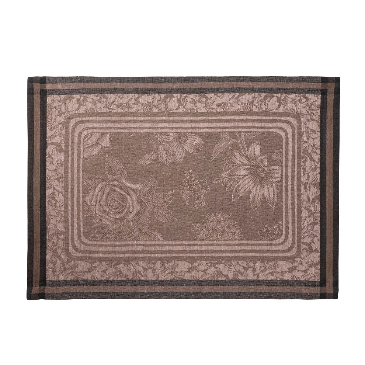 Le Jacquard Français Romance Placemats - Charme (Taupe)