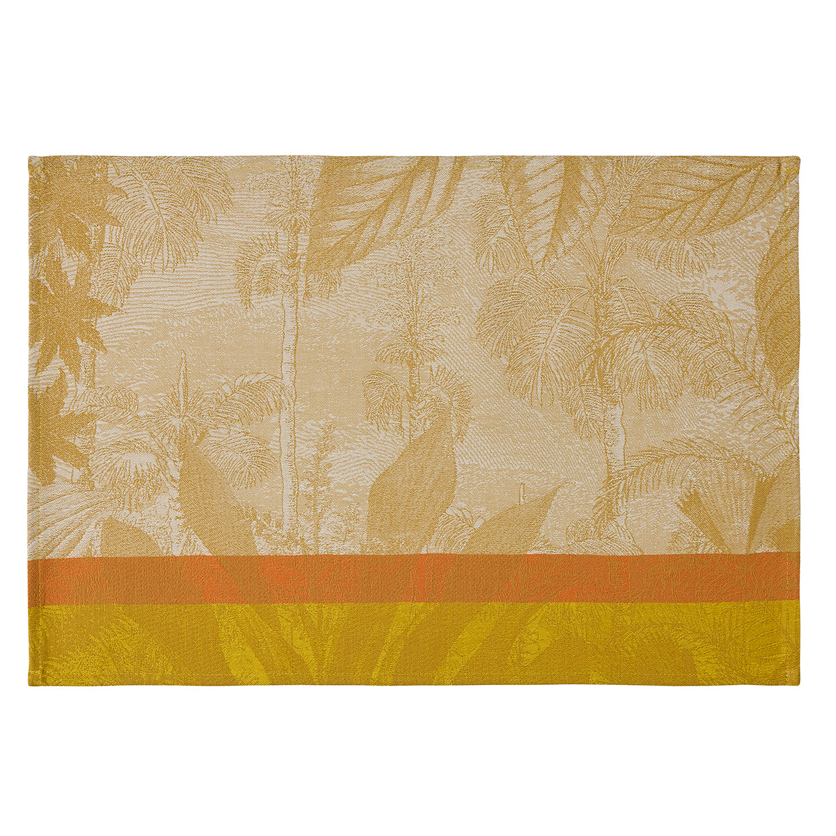 Le Jacquard Français Sinharâja Placemats - Fauve (Yellow)