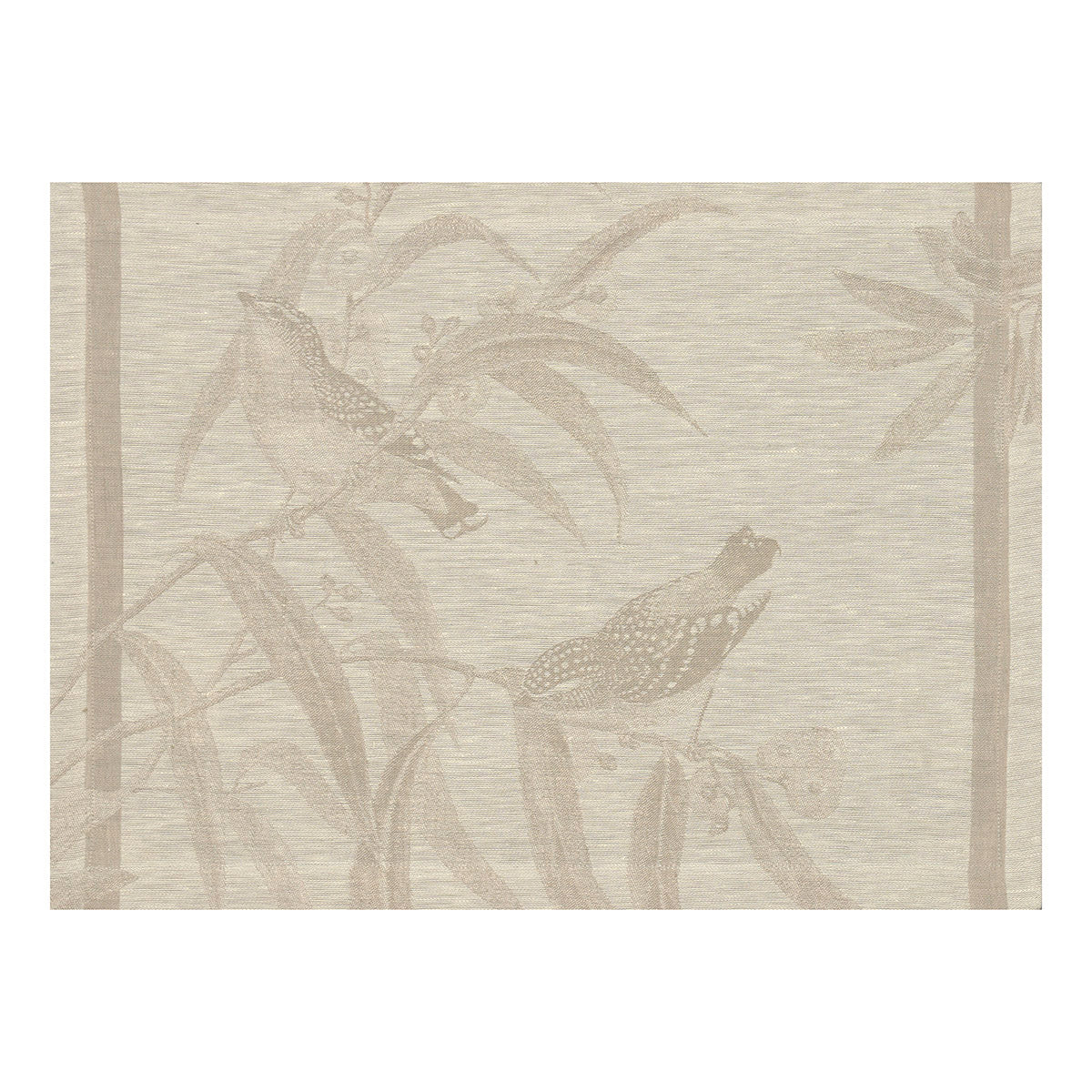 Le Jacquard Français Volière Placemats - Solaire (Beige)