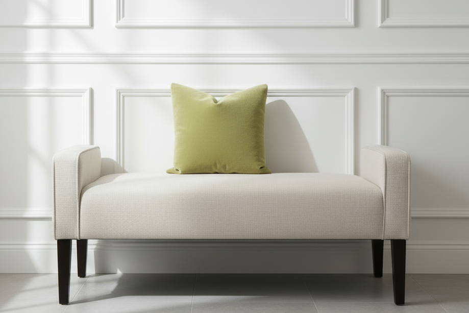 Mohair Pillow Cover in Spring